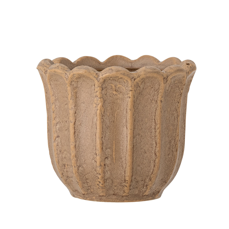 Chica Mini Brown Plant Pot